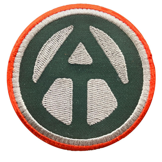 Appalachian Trail Marker AT Embroidered Patch Retro Vibe 2.5"