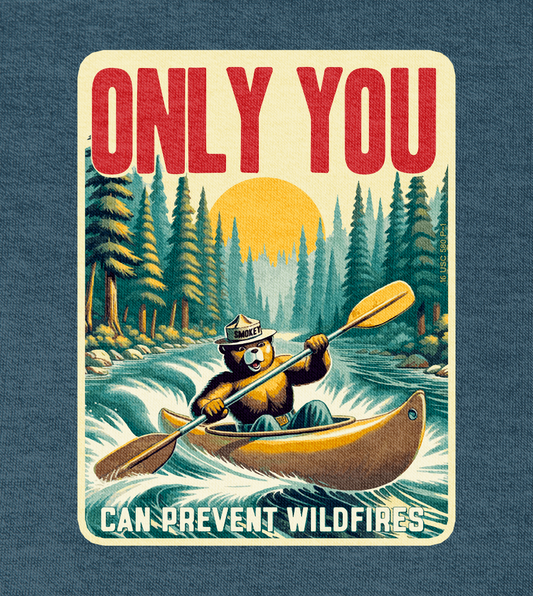 Only You! Smoey Bear Kayak Officially Licensed Unisex t-shirt