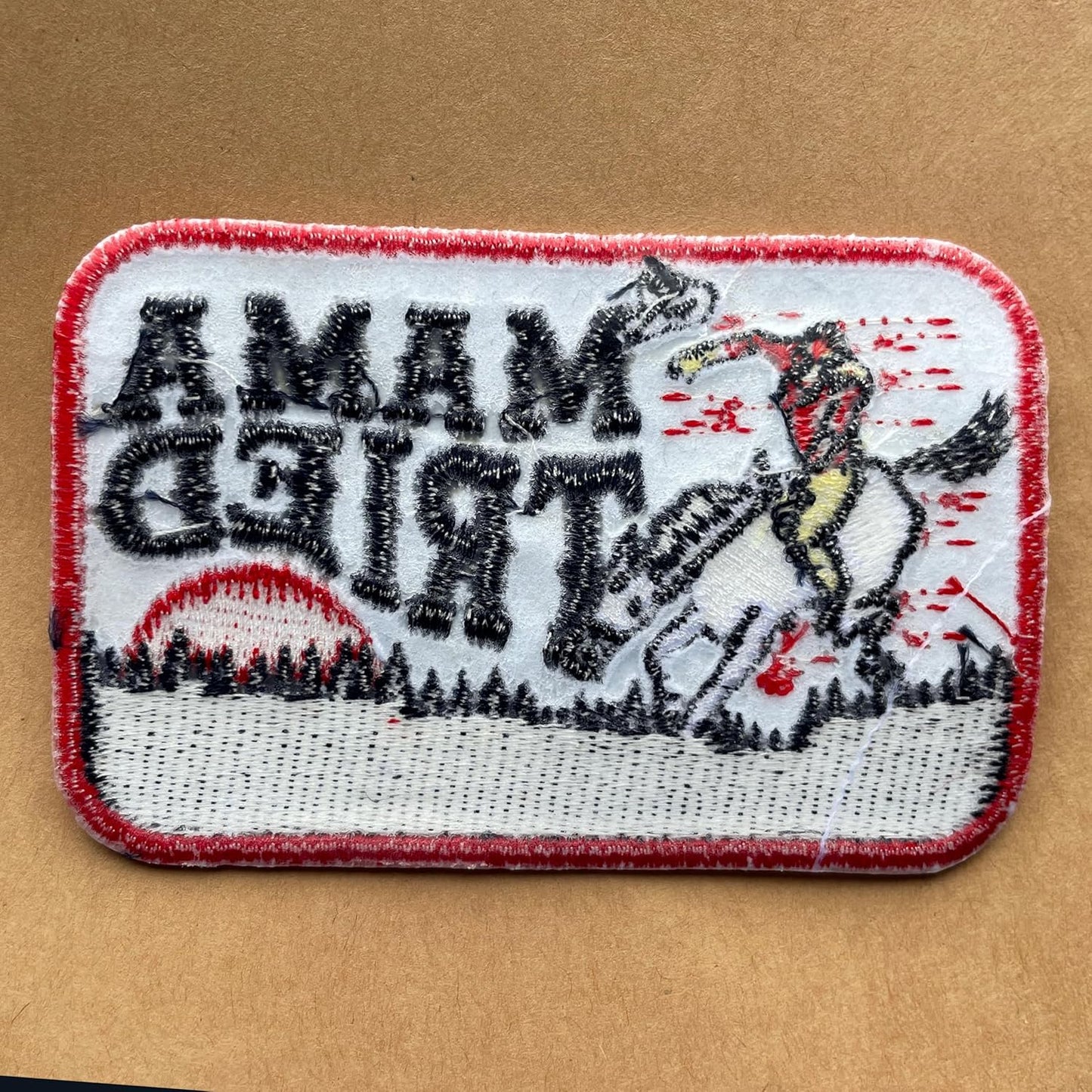 Mama Tried! Vintage Cowboy Iron-On Embroidered Patch For Hats and Accessories